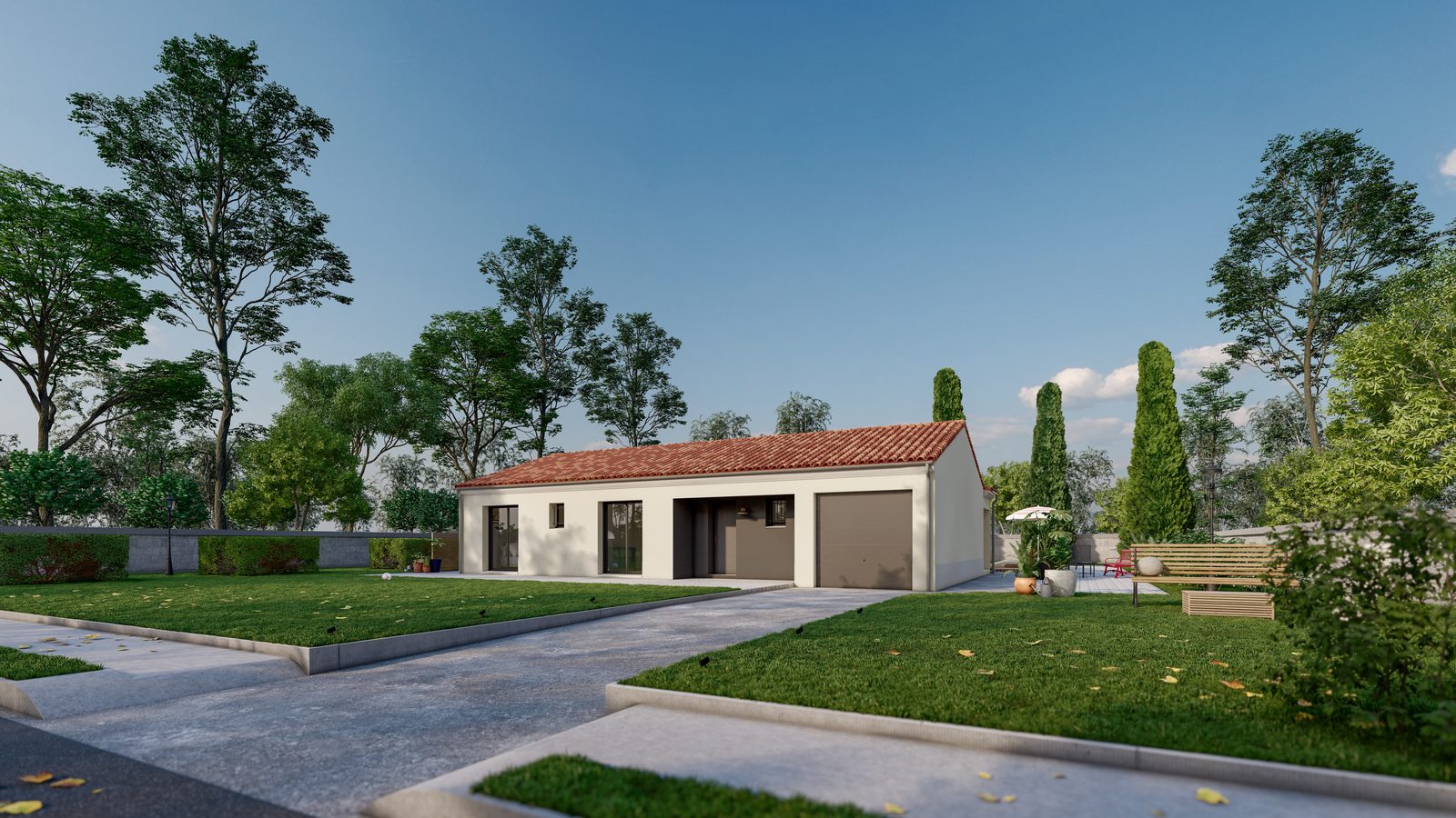 AMBRE 3.104 GI Sud – façade Sud officielle en rendu 8K